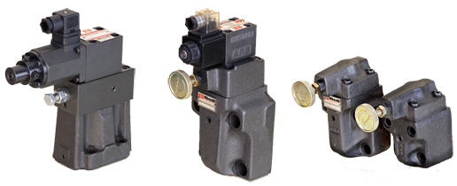 Solenoid Controlled Relief Valves